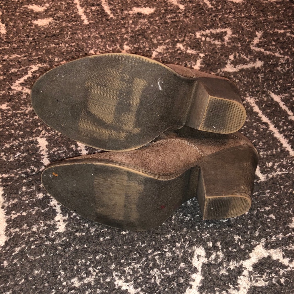 Tan Booties - Picture 2 of 3